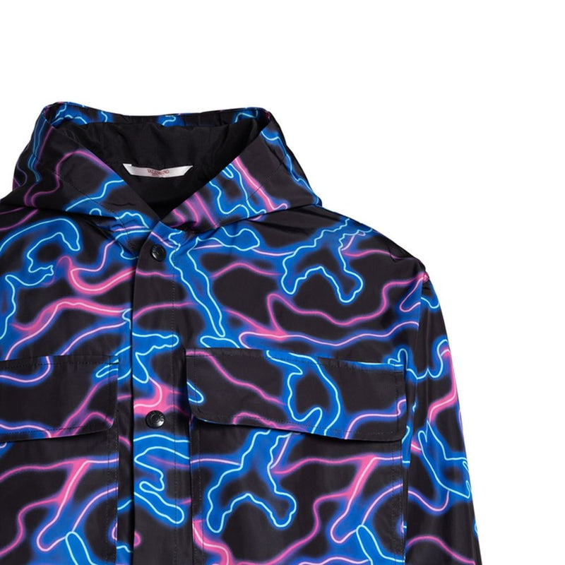 Printed Hooded Jacket Valentino