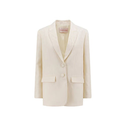 Wool And Silk Toile Iconographe Jacket Valentino