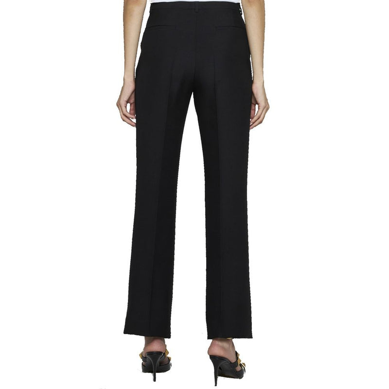 Wool And Silk Trousers Valentino