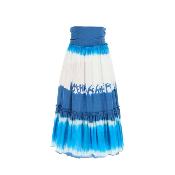 Tie Dye Midi Skirt Alberta Ferretti