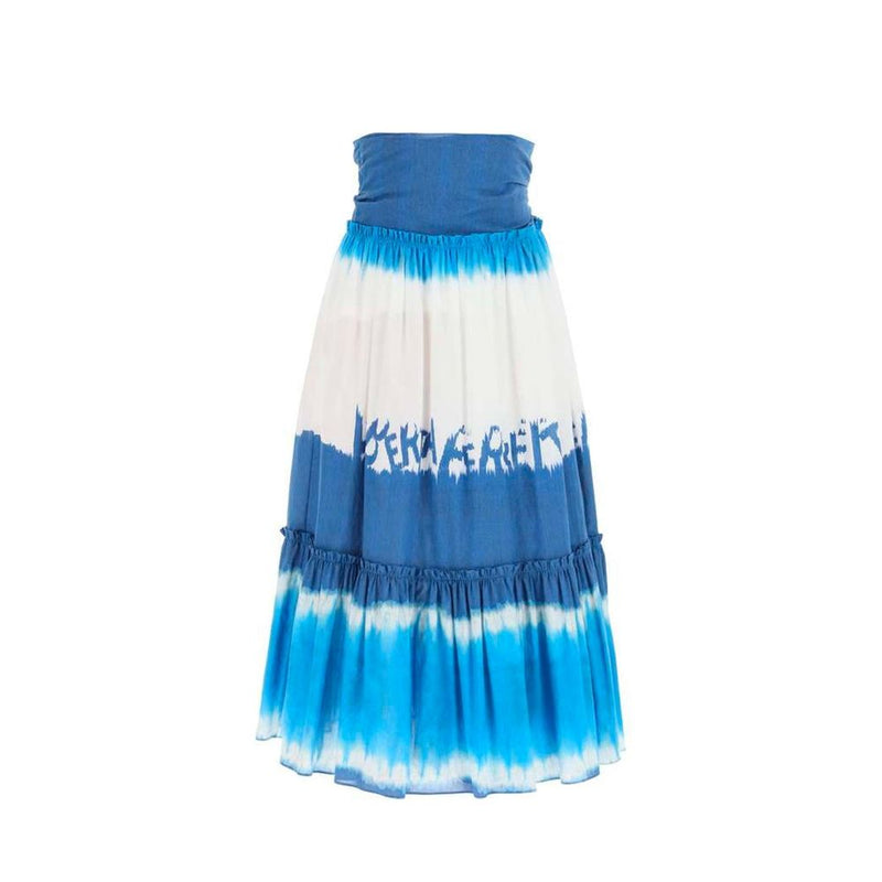 Tie Dye Midi Skirt Alberta Ferretti
