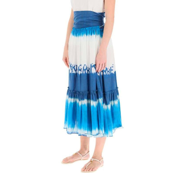 Tie Dye Midi Skirt Alberta Ferretti
