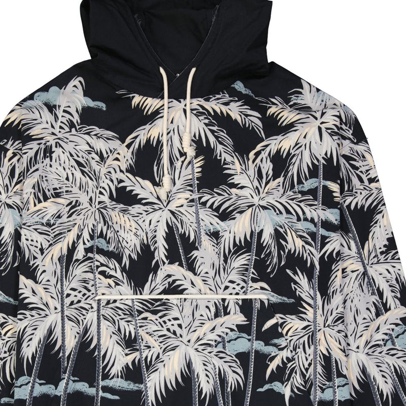 Hooded Printed Shirt Palm Angels