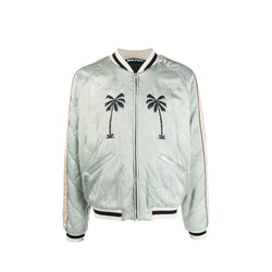 Quilted Logo Jacket Palm Angels