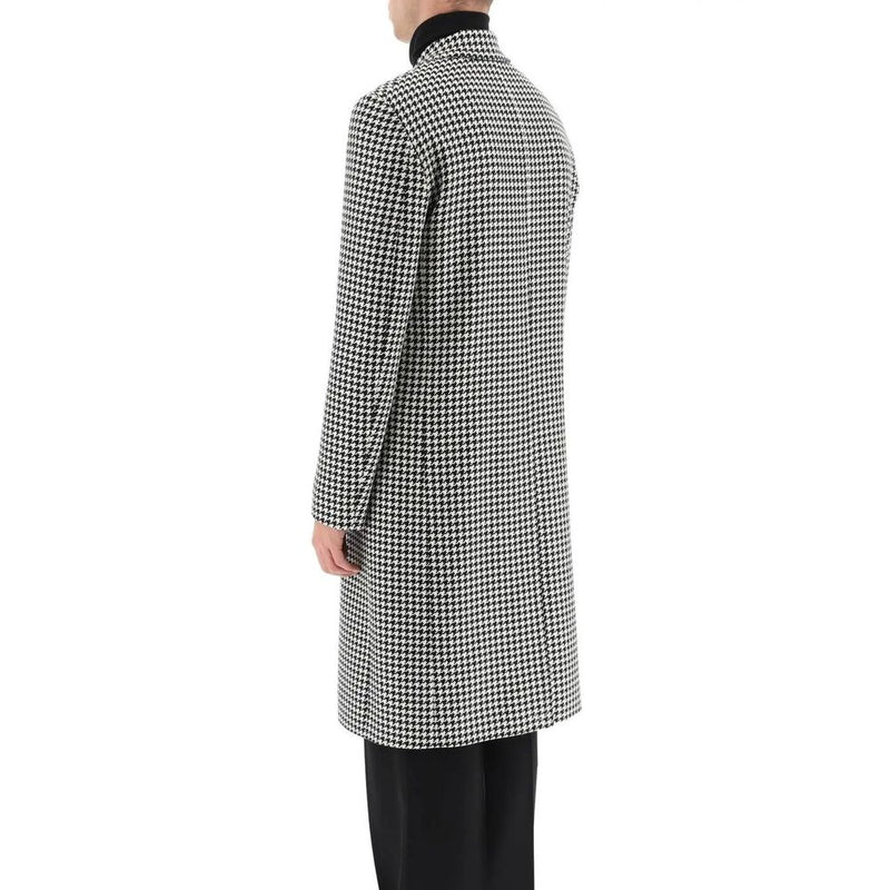 Pied-De-Poule Wool Coat Alexander McQueen