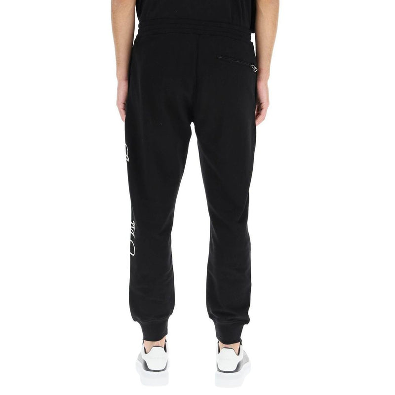 Logo Cotton Pants Alexander McQueen
