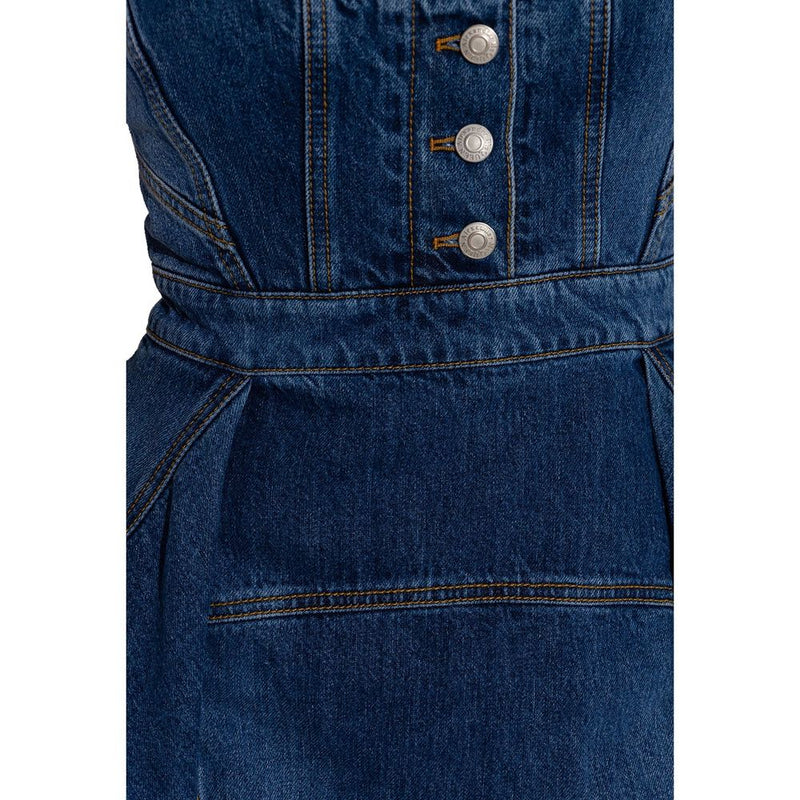 Denim Mini Dress Alexander McQueen