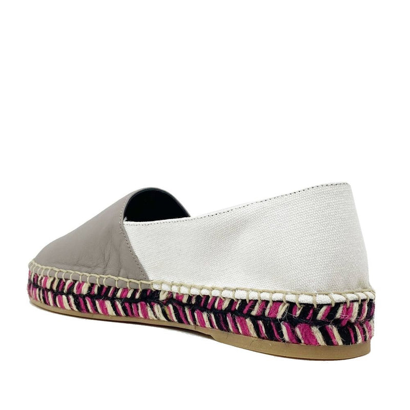 Leather Espadrilles Off-White