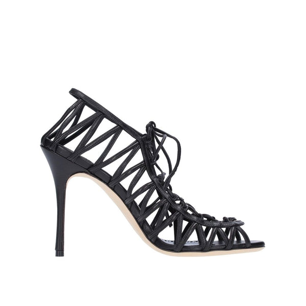 Hamza 105 Leather Sandals Manolo Blahnik