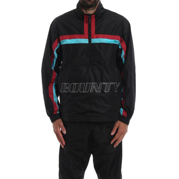 Marcelo Burlon Logo Windbreaker Jacket Marcelo Burlon