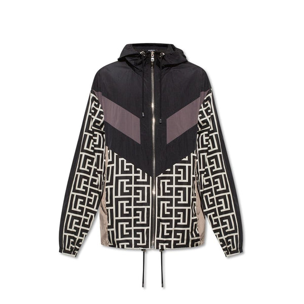 Nylon Monogram Jacket Balmain