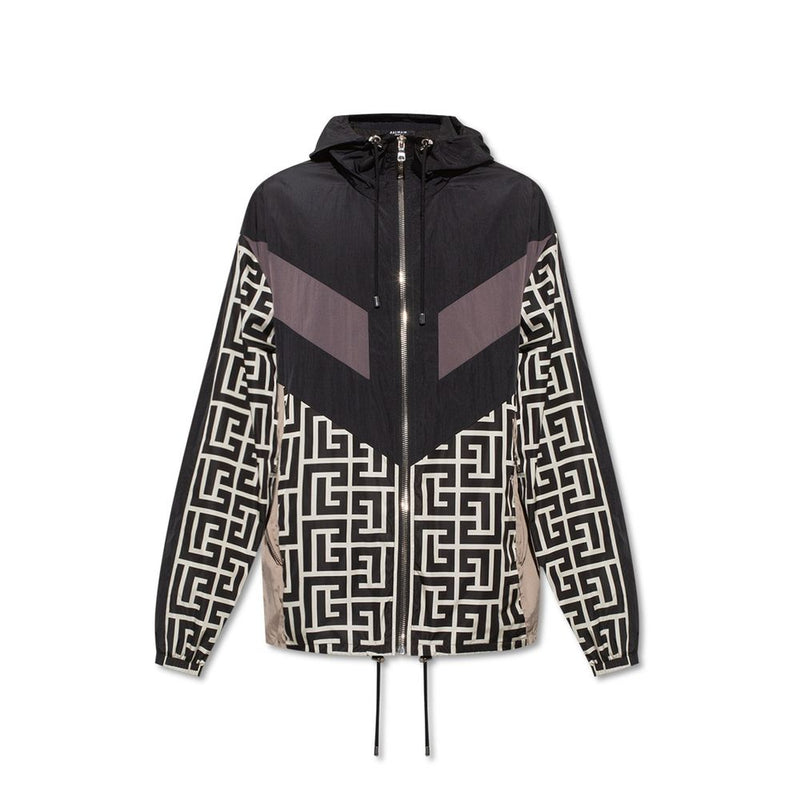 Nylon Monogram Jacket Balmain
