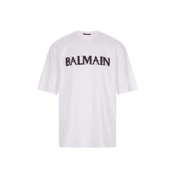 Oversize Cotton T-Shirt Balmain