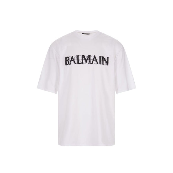 Oversize Cotton T-Shirt Balmain