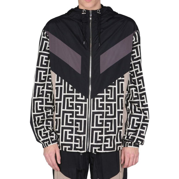 Nylon Monogram Jacket Balmain