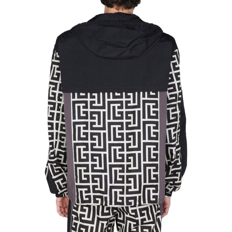 Nylon Monogram Jacket Balmain