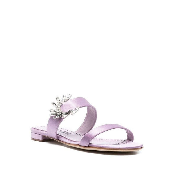Chivela 010 Flat Sandals Manolo Blahnik