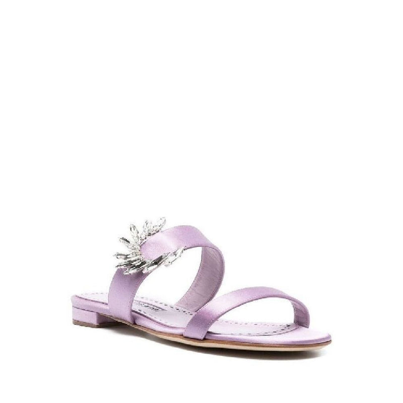 Chivela 010 Flat Sandals Manolo Blahnik