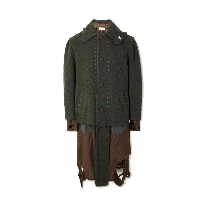 Destroyed-Look Coat Maison Margiela