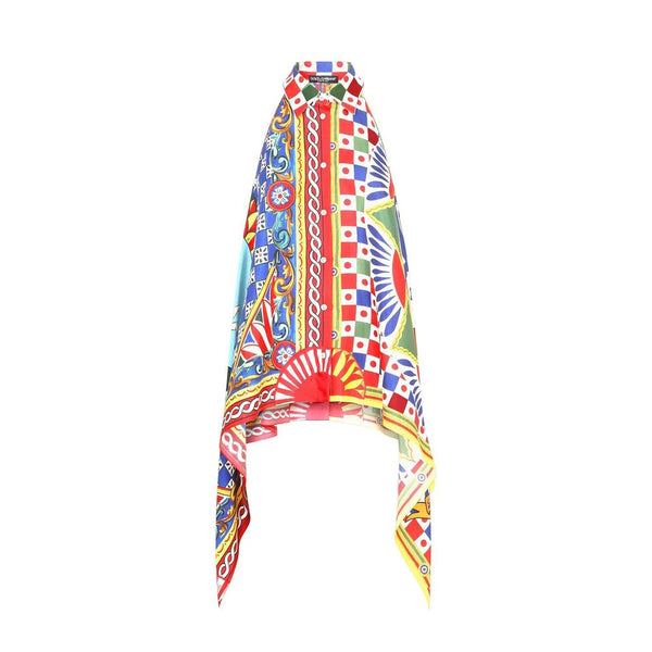 Dolce&Gabbana Halterneck Silk Shirt Dolce & Gabbana