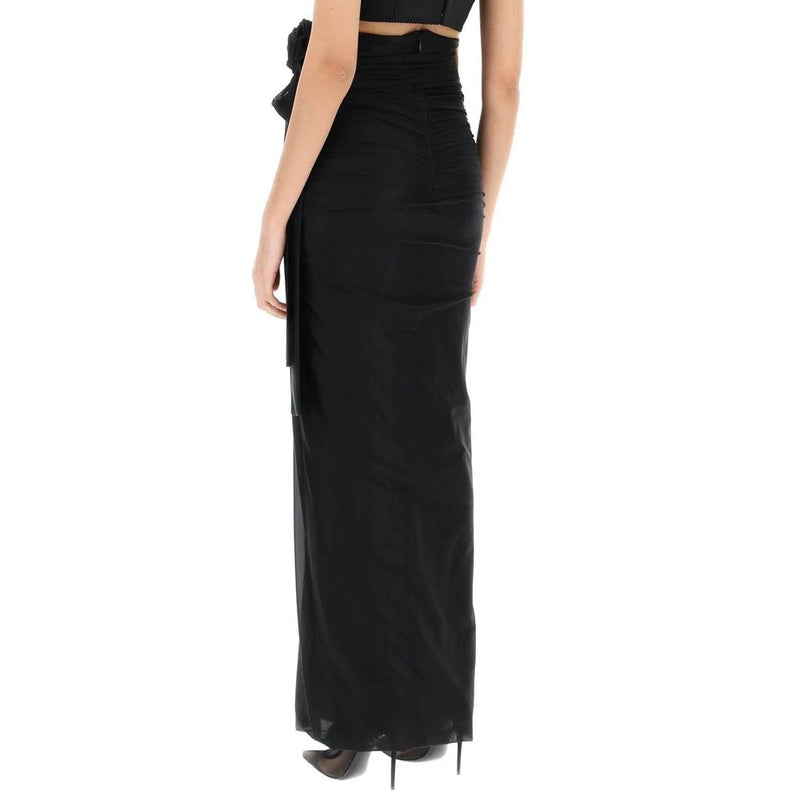 Dolce&Gabbana Jersey Stretch Maxi Skirt Dolce & Gabbana
