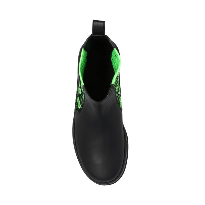 GG Leather Boots Gucci