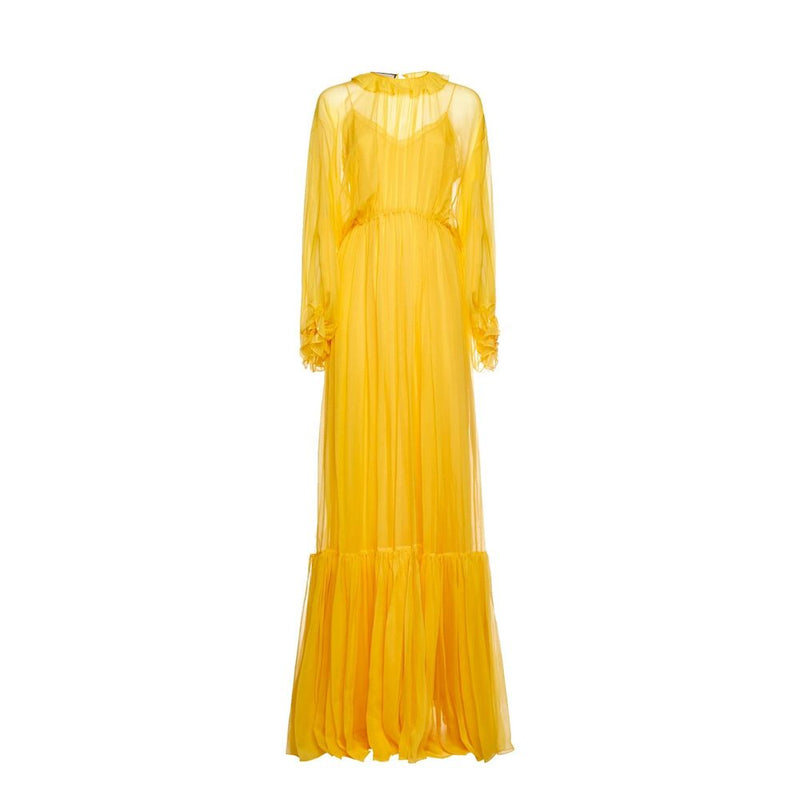 Silk Long Dress Gucci