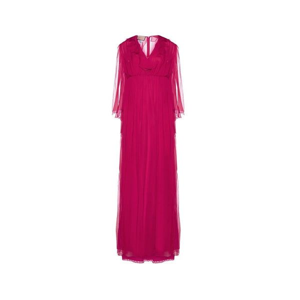 Silk Midi Dress Gucci