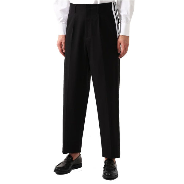 Side Stripe Pleat Trousers Dolce & Gabbana