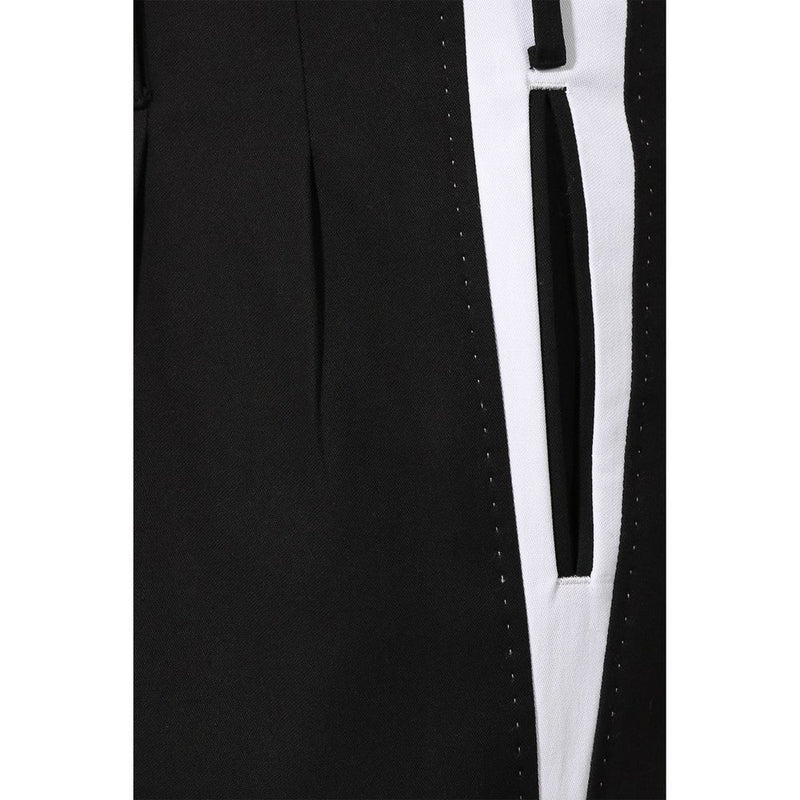 Side Stripe Pleat Trousers Dolce & Gabbana