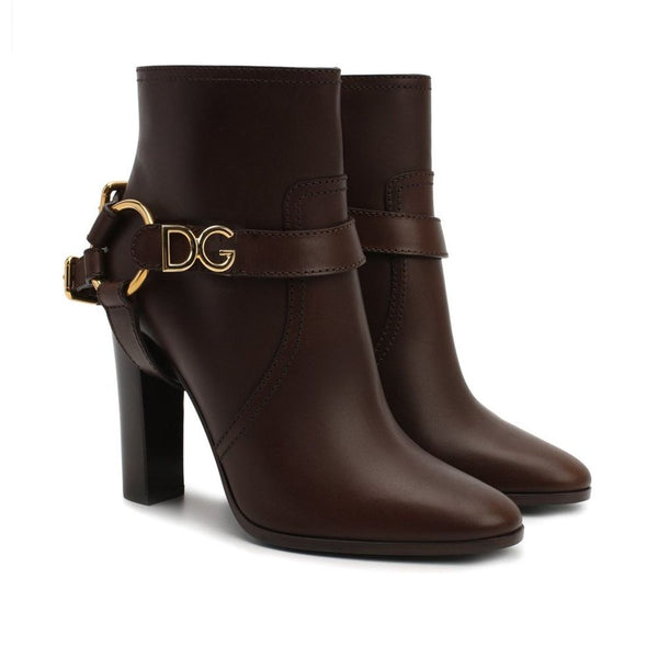 Leather Ankle Boots Dolce & Gabbana
