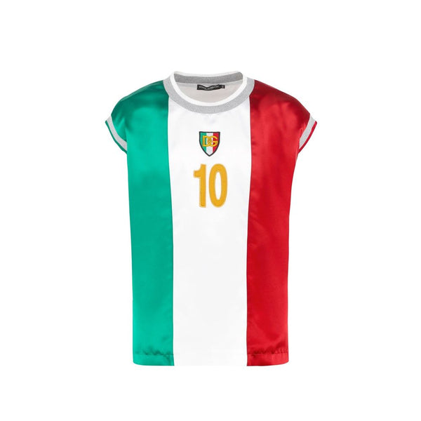 Satin T-shirt Dolce & Gabbana