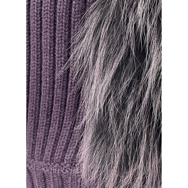 Fox Fur Knitted Vest Jacket Fabiana Filippi