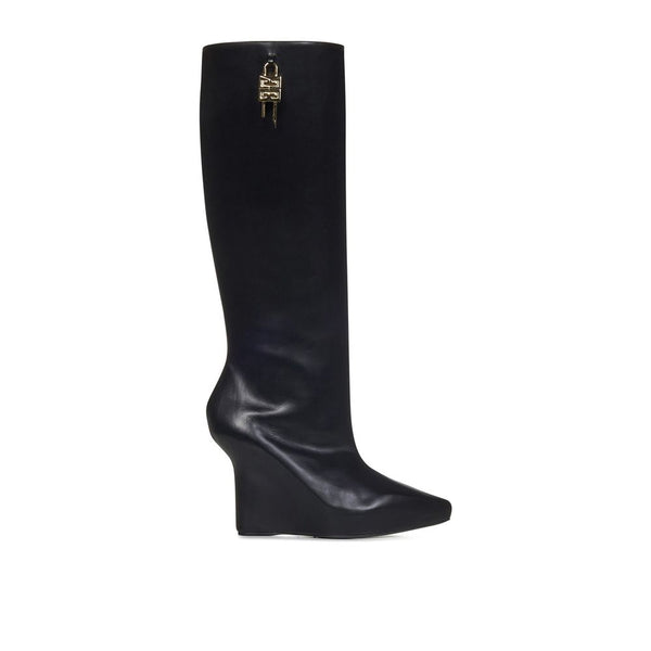G-Lock Leather Boots Givenchy