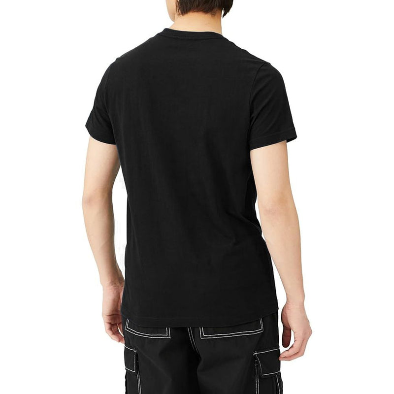 Black Cotton T-Shirt Diesel