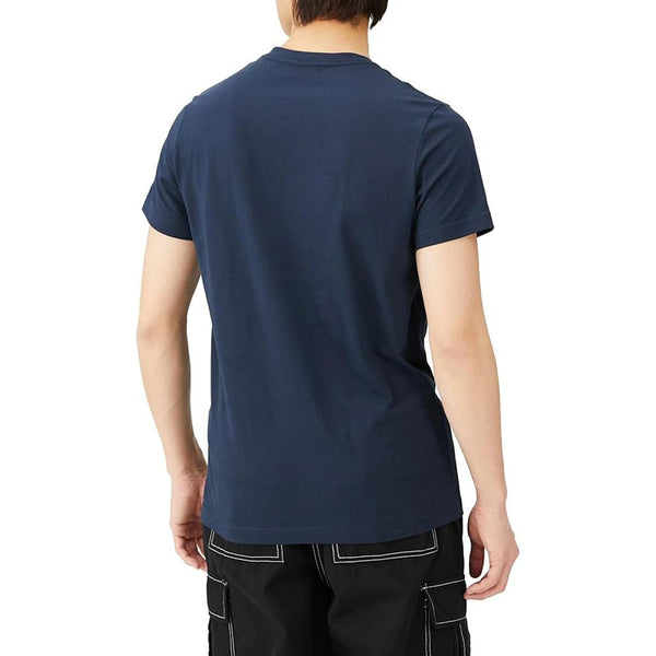 Blue Cotton T-Shirt Diesel