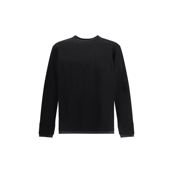 Cotton Long Sleeve Jersey Sacai