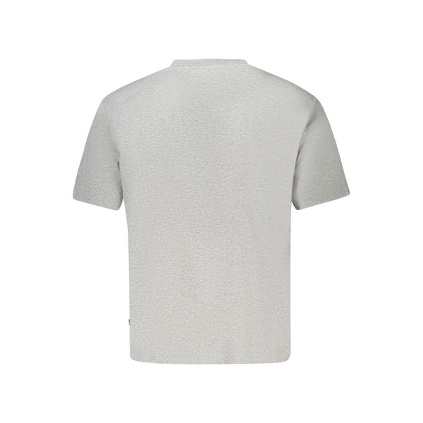 Gray Organic Cotton Women T-Shirt Guess Jeans