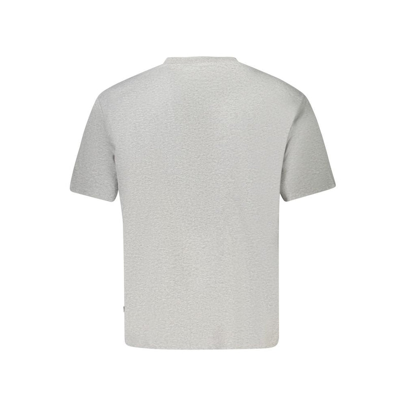Gray Organic Cotton Women T-Shirt Guess Jeans