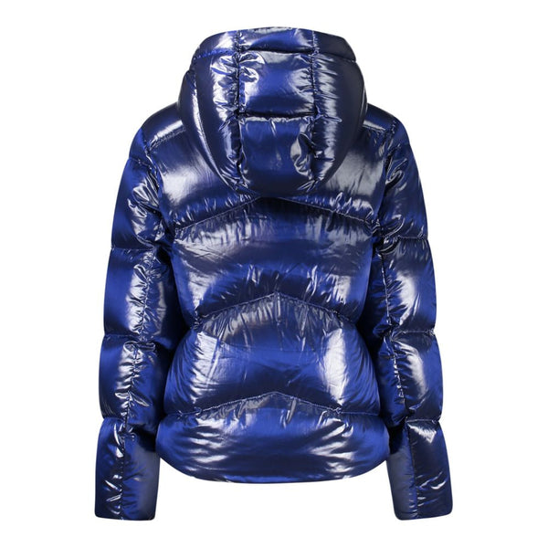 Blue Polyamide Jackets & Coat K-WAY