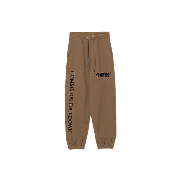 Brown Cotton Jeans & Pant Comme Des Fuckdown