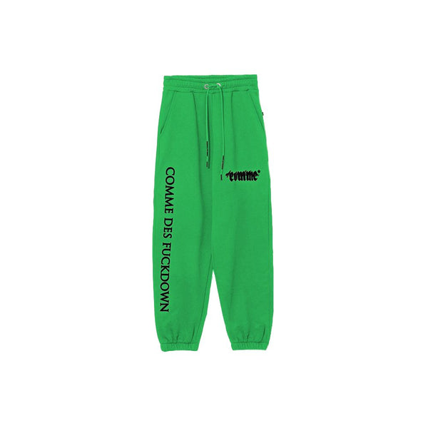 Green Cotton Jeans & Pant Comme Des Fuckdown