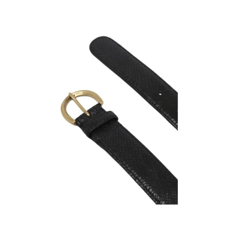 Black Calfskin Belt PINKO