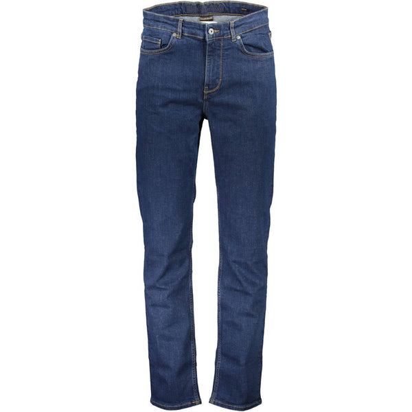 Blue Cotton Jeans & Pant Napapijri