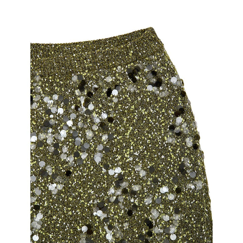 Green Viscose Skirt Gucci