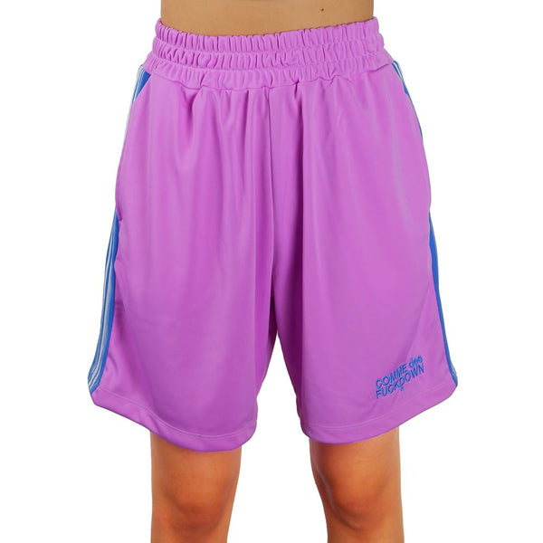 Purple Polyester Short Comme Des Fuckdown