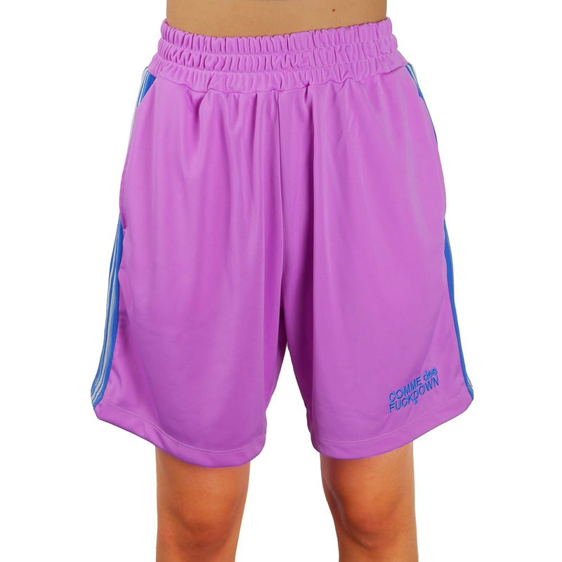 Purple Polyester Short Comme Des Fuckdown