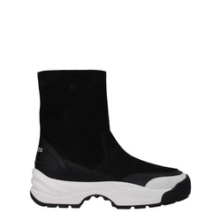 Black Leather Ankle Kenzo