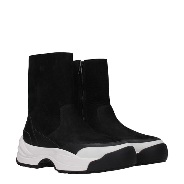 Black Leather Ankle Kenzo