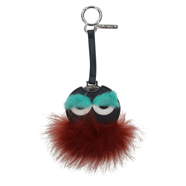 Multicolor Fur Keychain Fendi